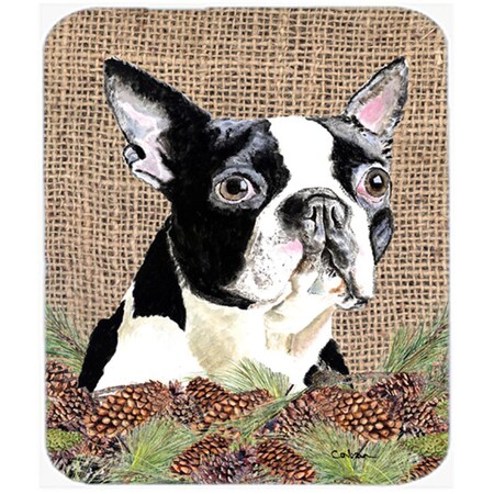 Carolines Treasures Boston Terrier Mouse Pad- Hot Pad Or Trivet SC9051MP